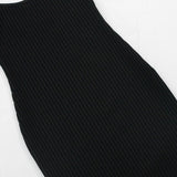 Women's Evening Dress Chain Suspender Skirt Sexy Backless Sheath Slim Fit Dress