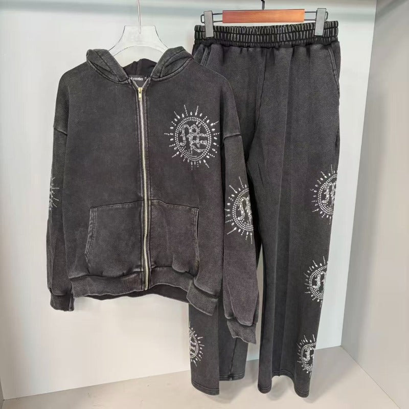 Mixed Emotion Hoodie & Sweatpants 2 piece set