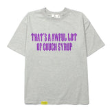Hip-hop t-shirts, american niche purple letter oversized short sleeve tee, couple's high street summer top, half sleeve t-shirt