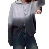 Women Knitwear Fall and Winter Lapels Sweaters Cardigan