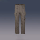 MIJKO Men's Vintage Pants MIJKO Tooling Multi-Pocket Pants Men's and Women's RICK Style Straight Casual Pants