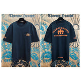Ch hip-hop t shirts high street ch short-sleeved sanskrit stereoprinting short-sleeved loosecasualpure cottonamericaneasiest for match