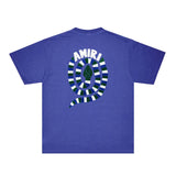 Amiri Washed Distressed T Shirt Printed Trendy Pure Cotton