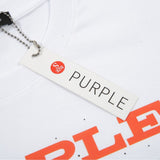 Purple Brand T Shirts Spring/Summer Letter Print Hip Hop Men's and Women's Loose Casual Short-Sleeved T-shirt