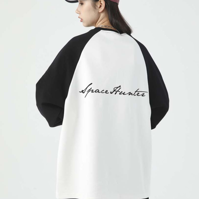 Unisex Sweater Fall Letter Print Sweatshirt