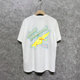 Amiri t shirts star point wings printing short sleeve