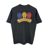 Ch hip-hop t shirts summerch horse hoof print sanskrit printing short-sleeved t-shirt american style