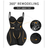 Shapewear bodysuit Butt-enhancing lace bodysuit