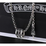 Chrome Hearts Necklace Cross Men's and Women's Collarbone Chains