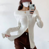 Women Sweater Knitwear Autumn Winter Coat Cashmere-like Sweater