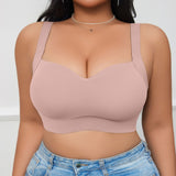 Full figure bra seamless push-up to prevent sagging
