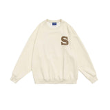 Unisex Hoodie Autumn Foaming Patchwork Sweater