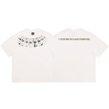 saint m t shirts s.m vintage high street casual crew neck pullover short sleeve tee