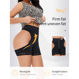 Butt lifter shapewear panty buttoned tummy tuck butt lift