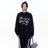 Unisex Hoodie Autumn Simplicity Style Letter Sweatshirt