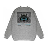 Amiri Long Sleeved Shirt Printed Trendy Pure Cotton