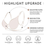 Full figure bra thin see-through intimates bra