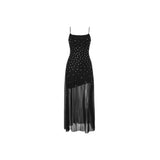 Women Dresses Hot Drilling Sling Dress Spring and Summer Sheath Dress