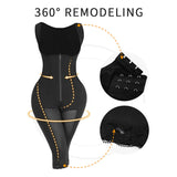 Shapewear bodysuit tightens the abdomen and lifts the buttocks