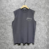 Amiri tank top letter padded printing