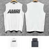 Amiri tank top missing grid printing