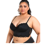 Full figure bra high support shaping lace beautiful back