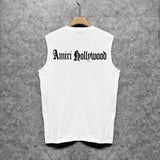 Amiri tank top sanskrit printing