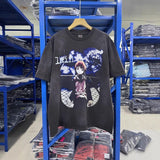 saint m t shirts s.m. anime collaboration graphic crewneck t-shirt