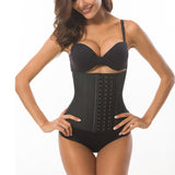 Waist trainer latex tummy control body shaping belt