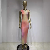 Women Dresses round Neck Dress Party Dress (Ont0408)