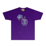 Gallery Dept T Shirt Retro Printed Loose Short-Sleeved Shirt