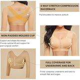 Shapewear top push-up bubble wrap without wire rims