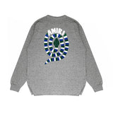 Amiri Long Sleeved Shirt Printed Trendy Pure Cotton