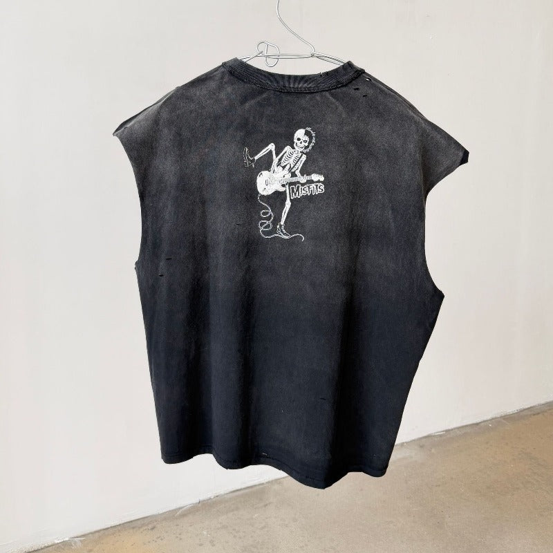saint m t shirts s.m. evil spirit pirates limited edition pullover casual tank top single piece
