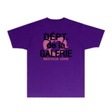 Gallery Dept T Shirt Retro Printed Loose Short-Sleeved Shirt (part2)