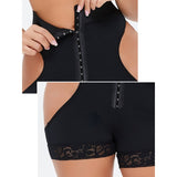 Butt lifter shapewear panty buttoned tummy tuck butt lift