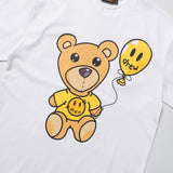 Drew house tshirt r streetwear brand d@ew bear balloon graphic short sleeve tee wholesale single piece