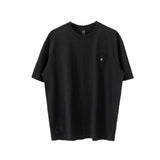 Ch hip-hop t shirts ch short-sleeved cross patch embroiderloosecasualpure cotton american heavy weight short-sleeved couple