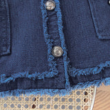Women Jacket Classic Style Denim Coat Autumn Vintage Jacket
