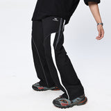 Women Sweatpants Vintage Straight Sports Pants Casual Drawstring Sweatpants