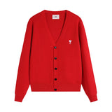 Heavy weight! amiarauneiflove high weight v neckknittingoutwearfall and wintercouplecardigan woolen clothes