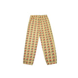 Ashley williamsoutweartopsheart printed zipper hoodie casual sweatpants i love mesuit
