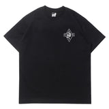 Hip-hop t shirts american high street half sleeve skull printingloose round neck trendy short sleeve t-shirt