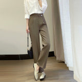 Women Sweatpants Suit Pants Straight-Leg Pants