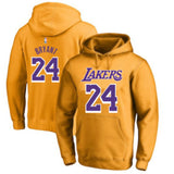 NBA Hoodie basketball jersey hooded sweater Kobe 24 ball