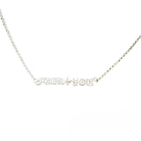 Chrome Hearts Necklace Retro Men's and Women's Simple Clavicle Chain