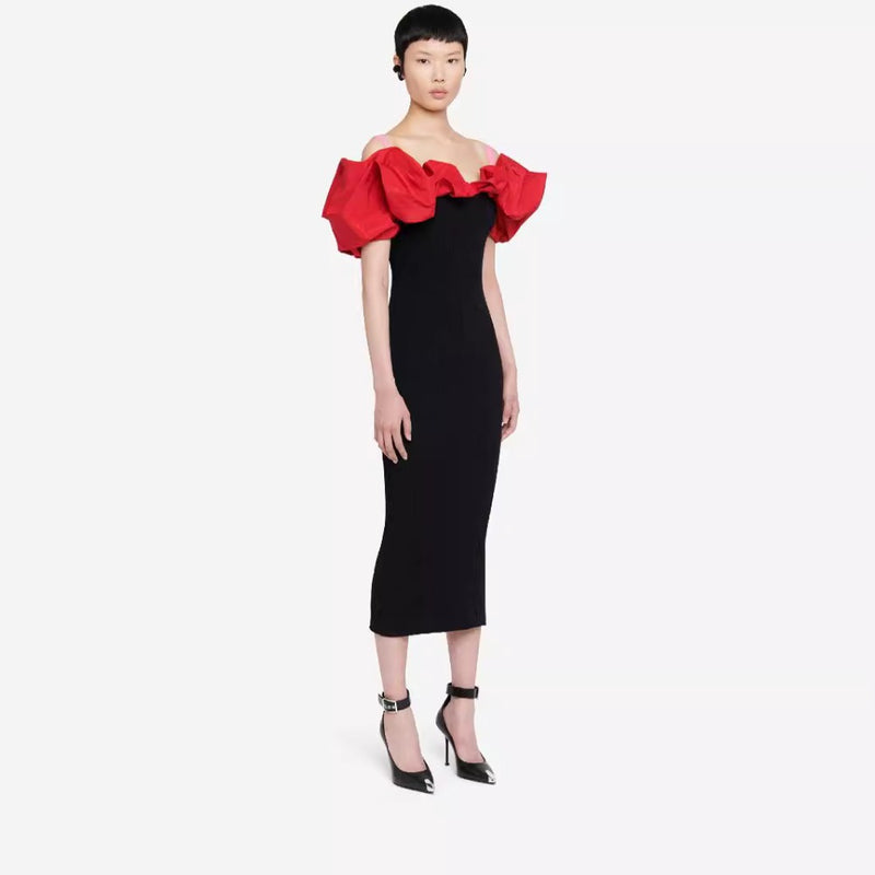 Women Dresses Bandage One-Piece Dress Leepag Pairs Dress Skirt (Ont0408)