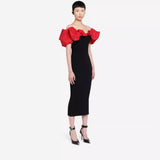 Women Dresses Bandage One-Piece Dress Leepag Pairs Dress Skirt (Ont0408)