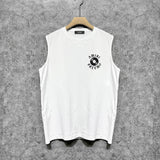 Amiri tank top radar sonic printing