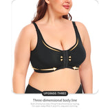 Full figure bra breast shaping